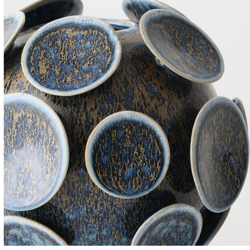 Cosmo - Ceramic Blue Vase