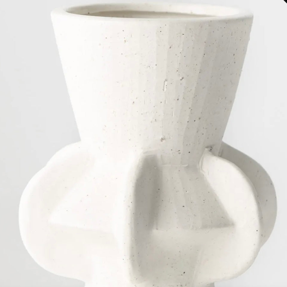 Oculla Vase - Medium White