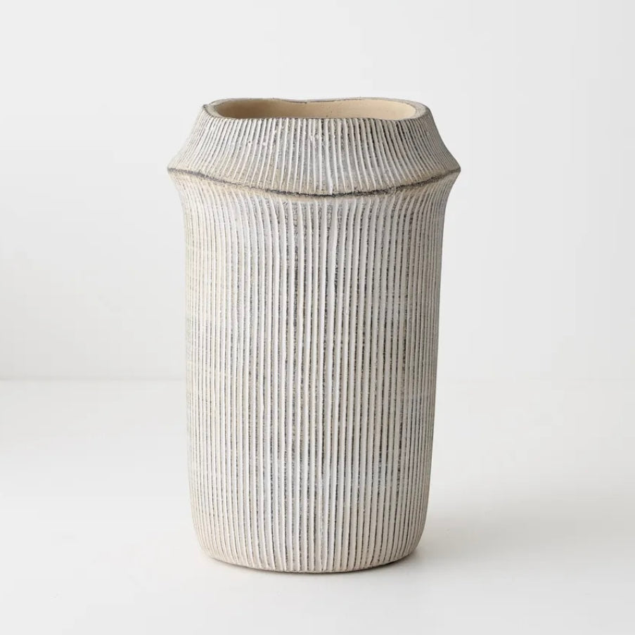 Catullo Concrete Vase - Sand Wash