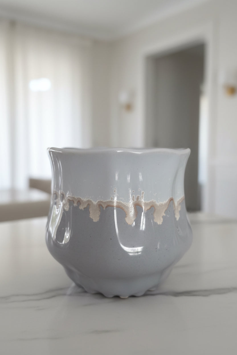 Jesse Ceramic - Blue Pot Small