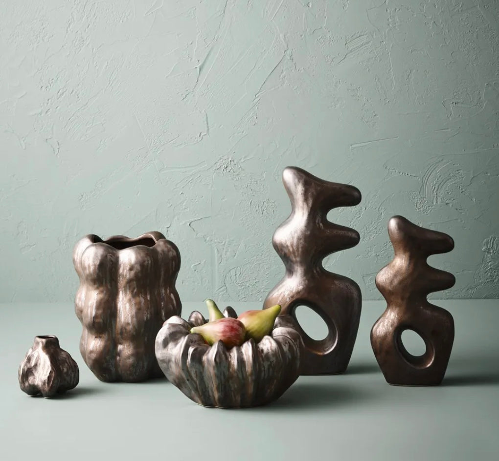 Cora Vase - Copper Ceramic