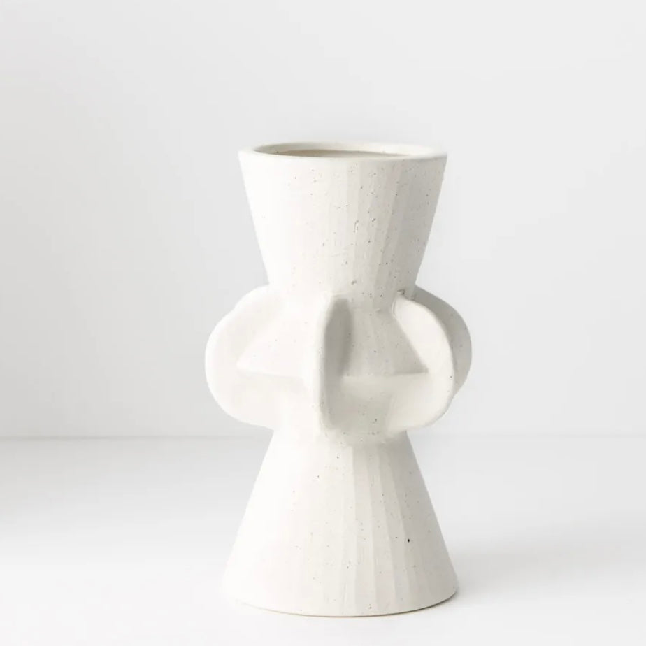 Oculla Vase - Medium White