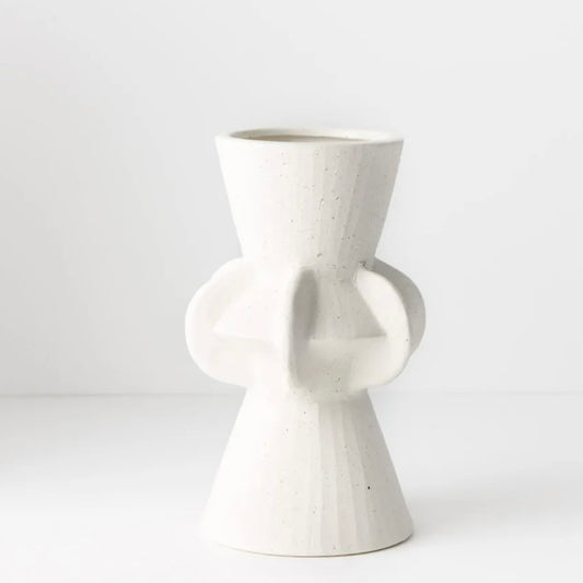 Oculla Vase - Medium White