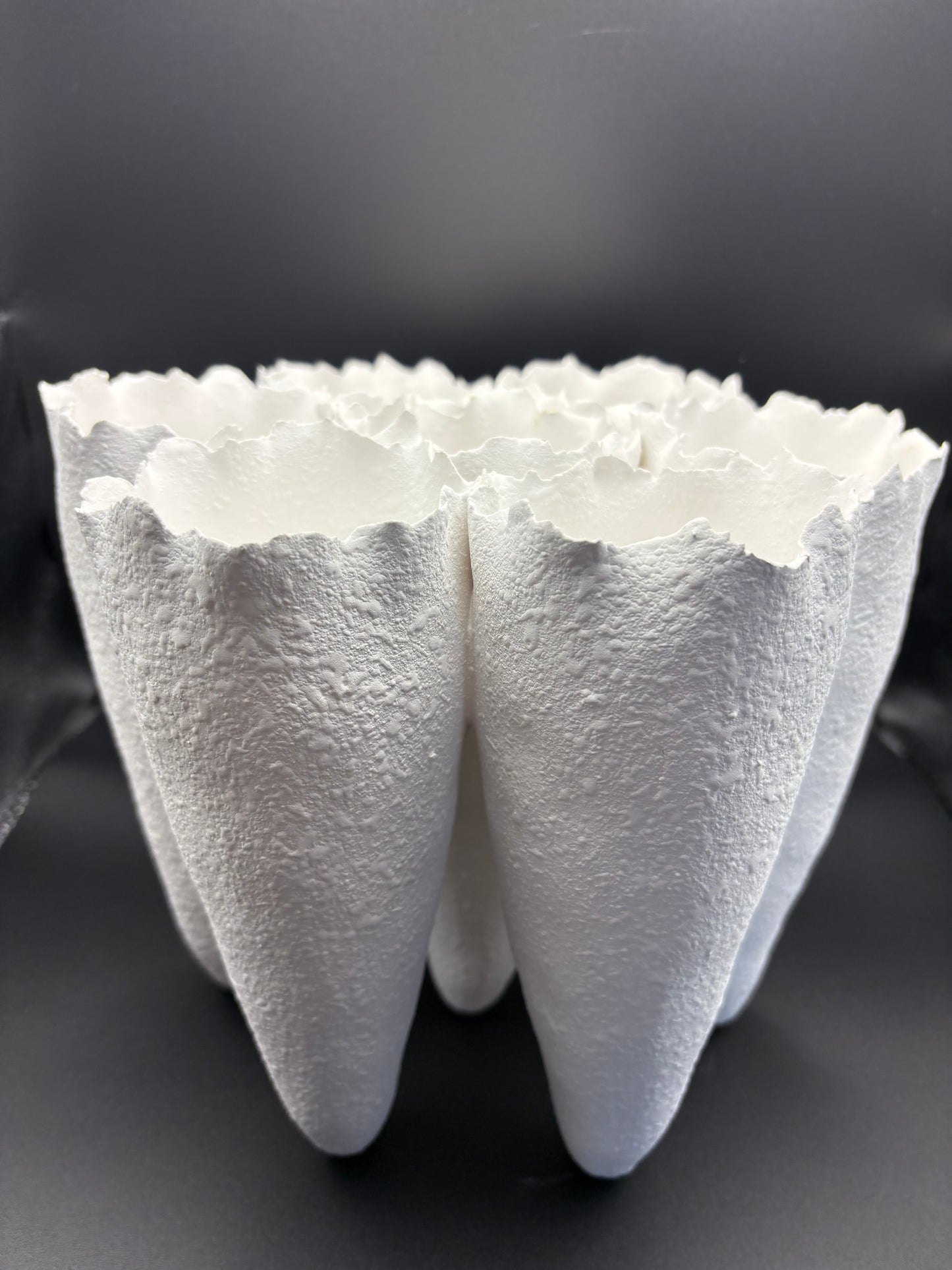 Loki Modern White Ceramic Vase