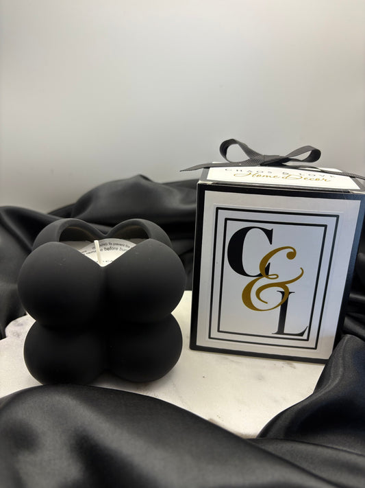 Bubblo Candle Black - Velvet Touch