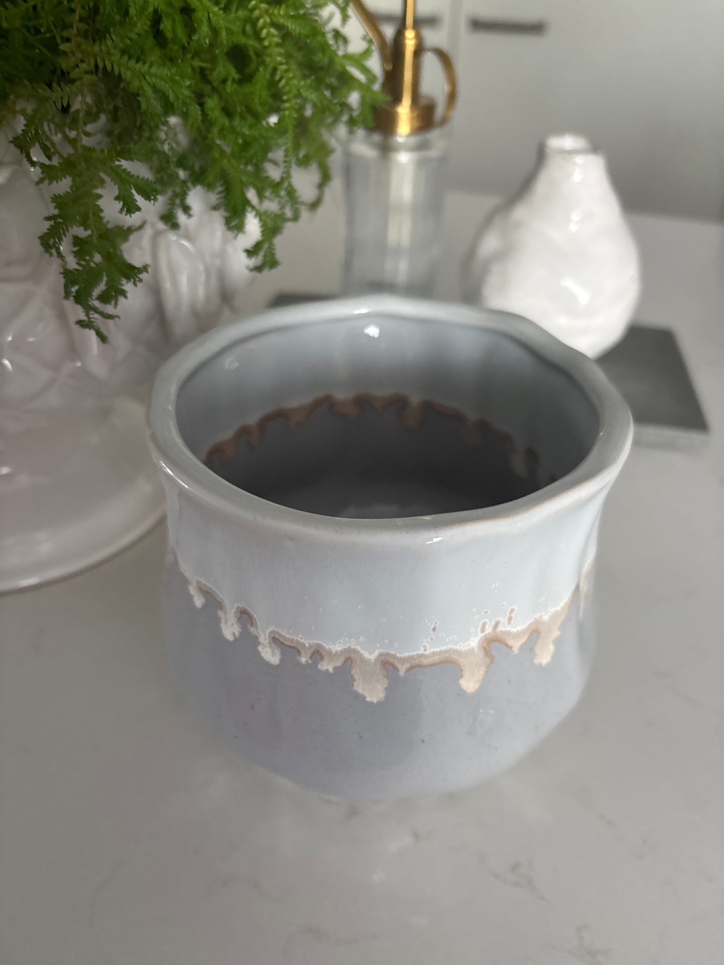 Jesse Ceramic - Blue Pot Small