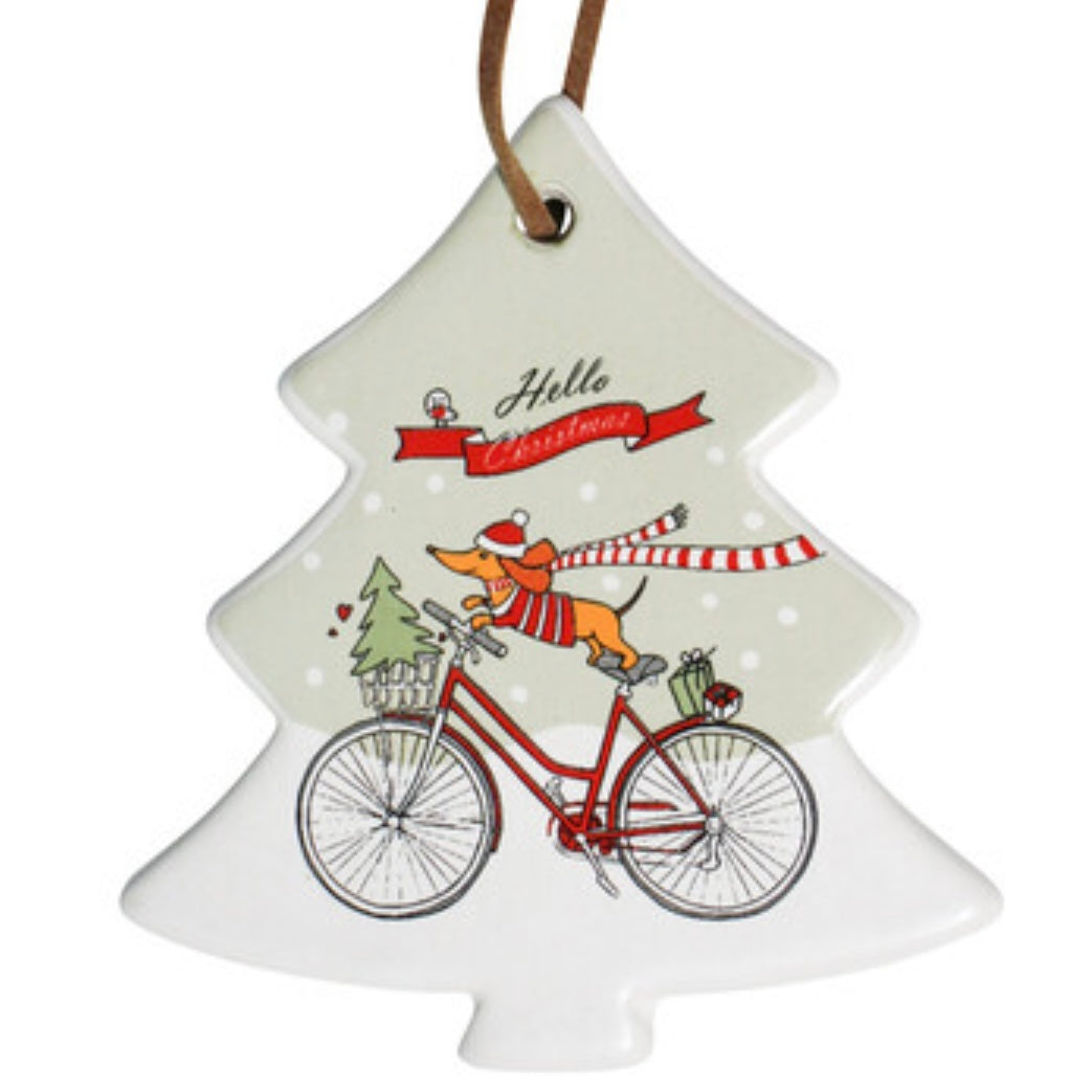 Christmas Tree Tag - Dog