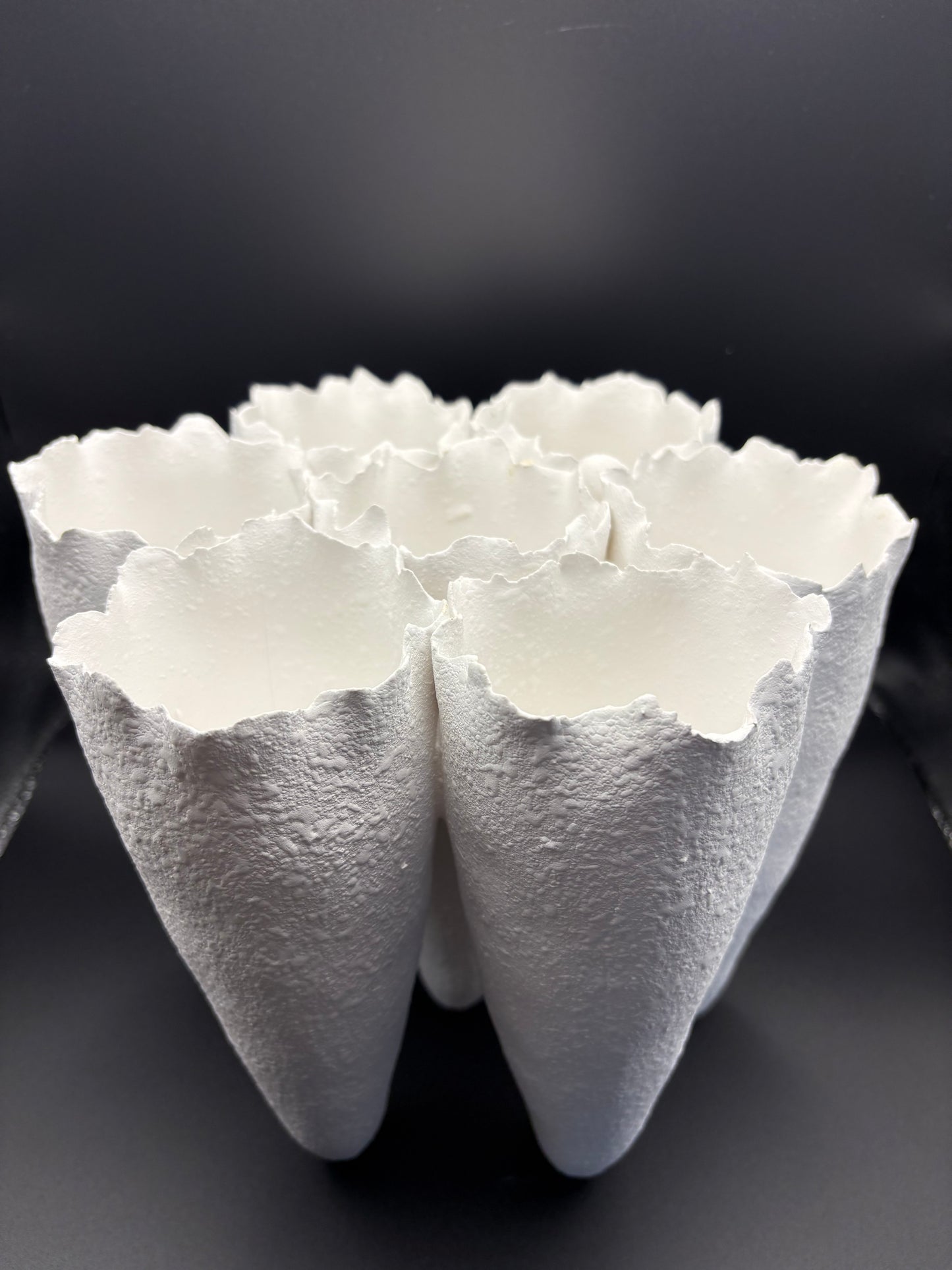 Loki Modern White Ceramic Vase