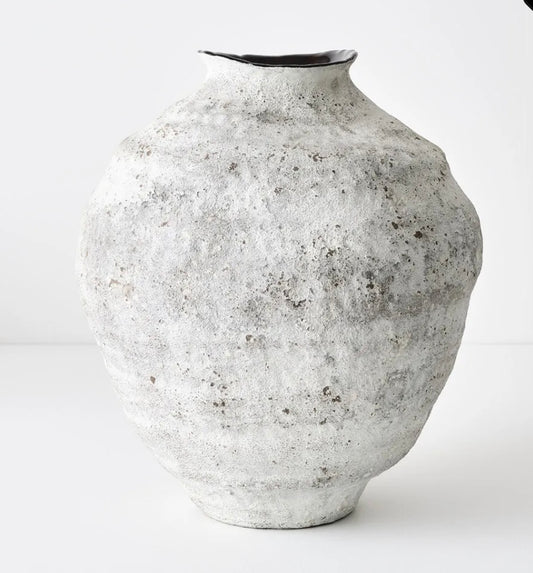 Sierra Pot - White Ceramic