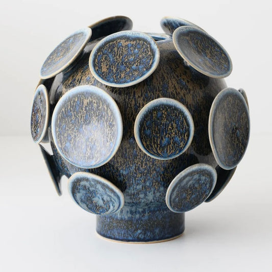 Cosmo - Ceramic Blue Vase