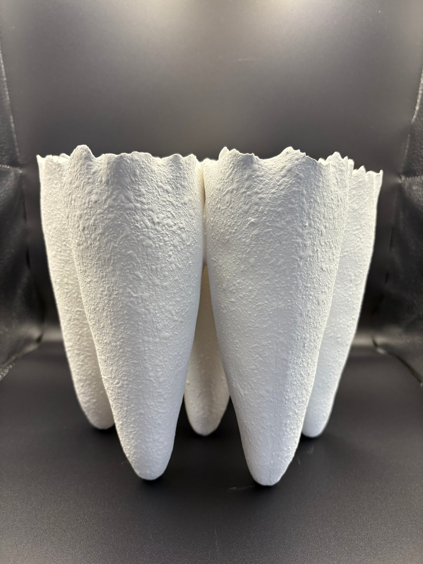 Loki Modern White Ceramic Vase