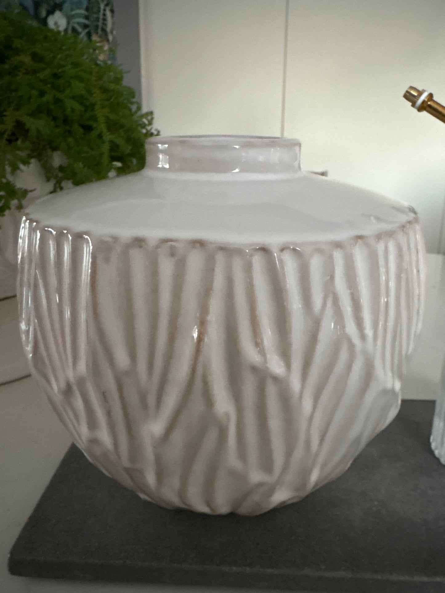 Bryna Vase - White Ceramic Large