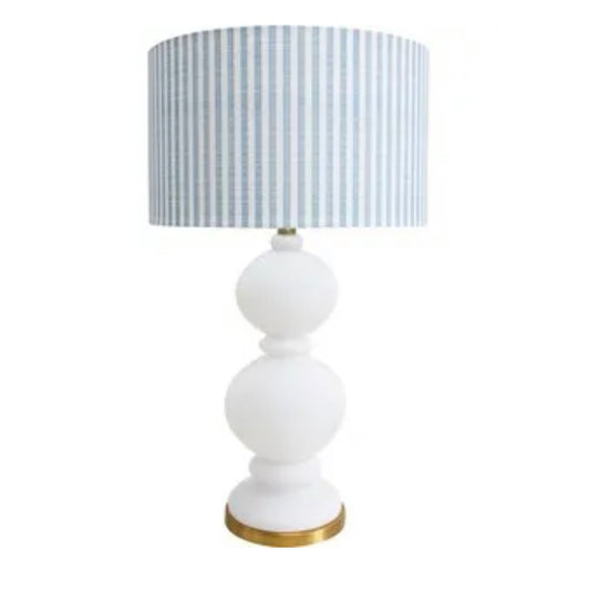 White and Blue - Tall Lanp