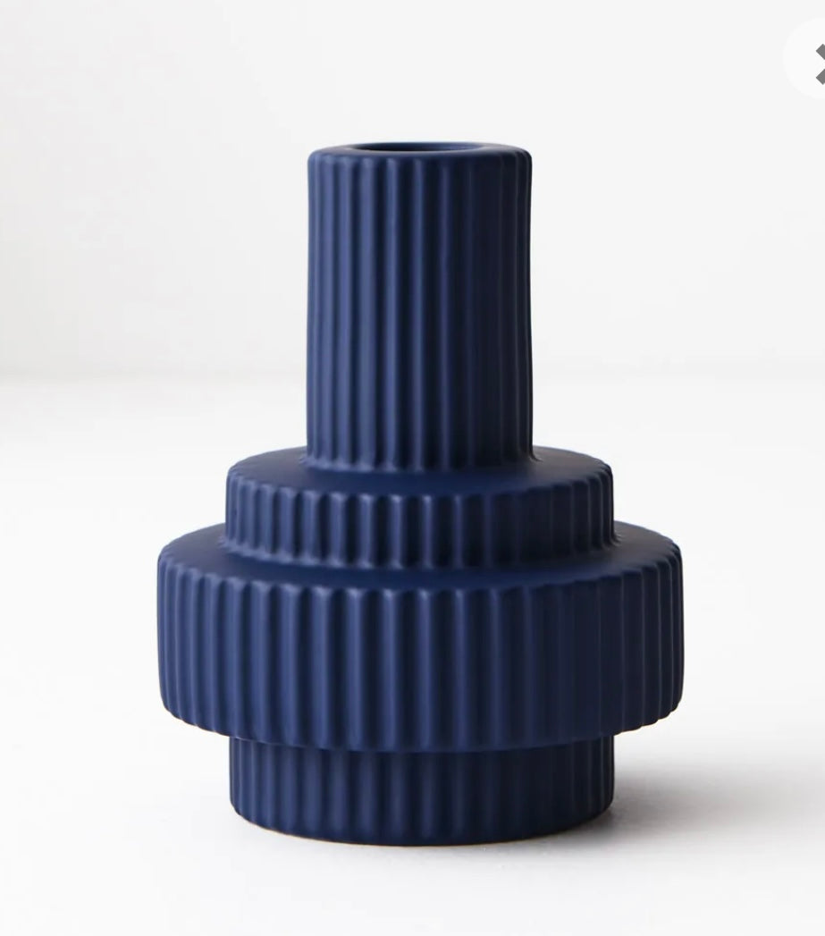 Annix Blue - Candle HolderTall