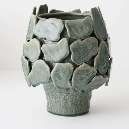 Ariela Pot - Green Ceramic