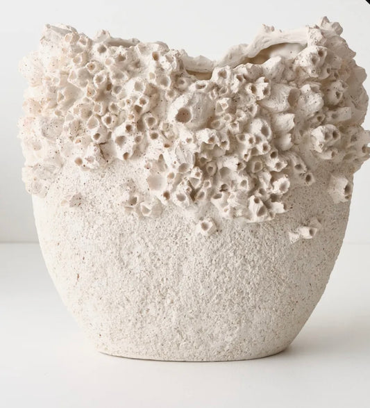 Matteo Tall Pot - Almond