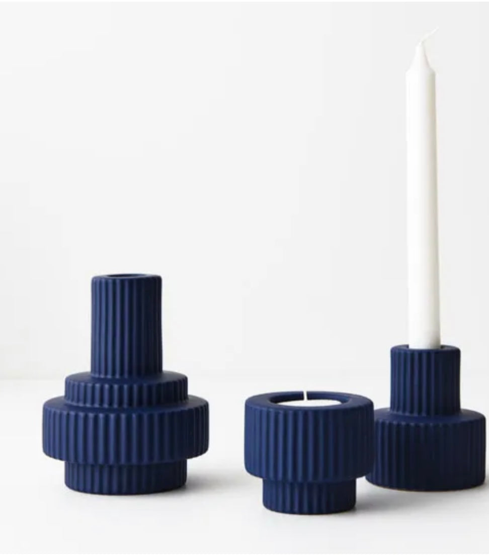 Annix Blue Small - Tealight Holder