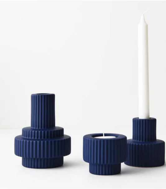Annix Blue Small - Tealight Holder