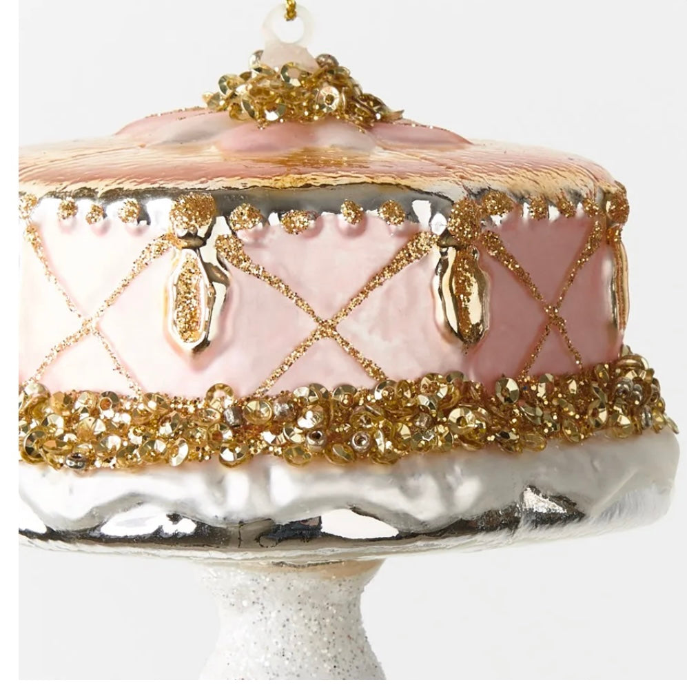 Christmas Ornament - Pink Cake