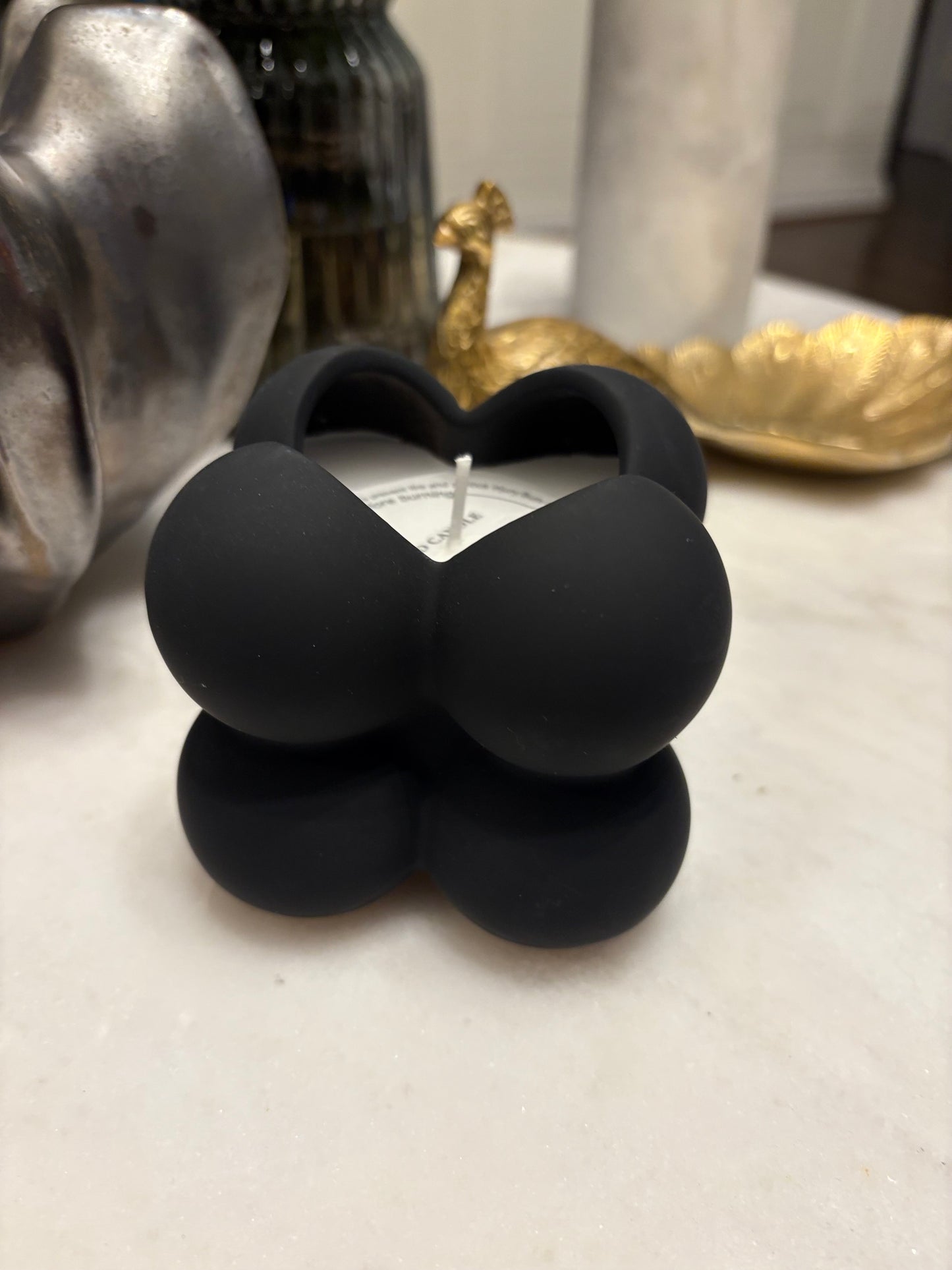 Bubblo Candle Black - Velvet Touch