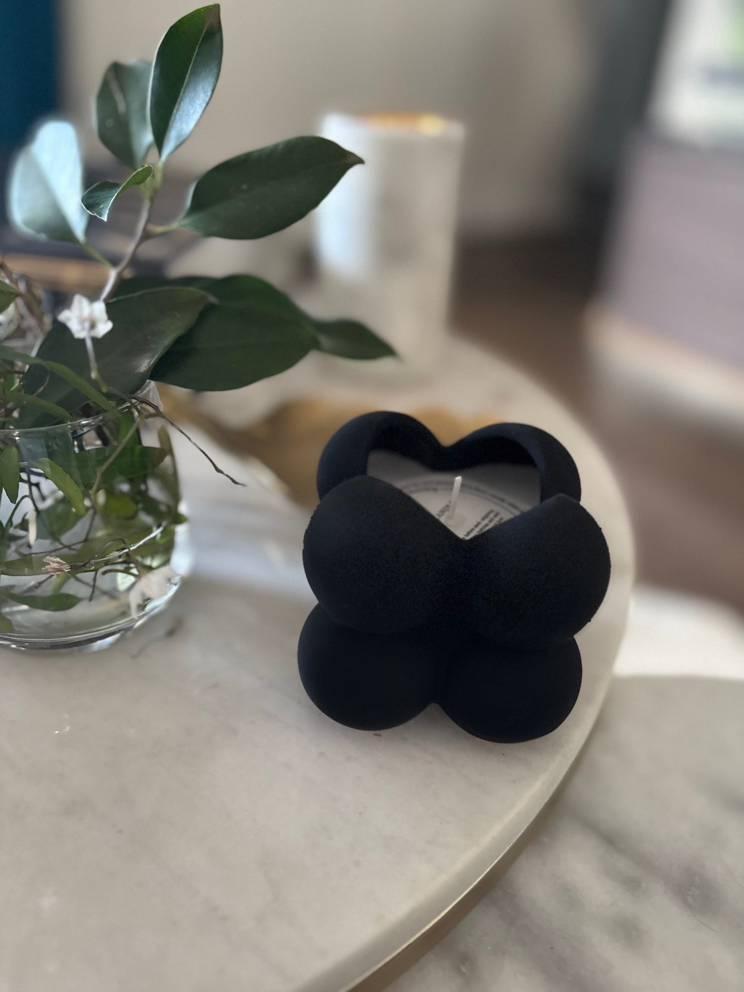 Bubblo Candle Black - Velvet Touch
