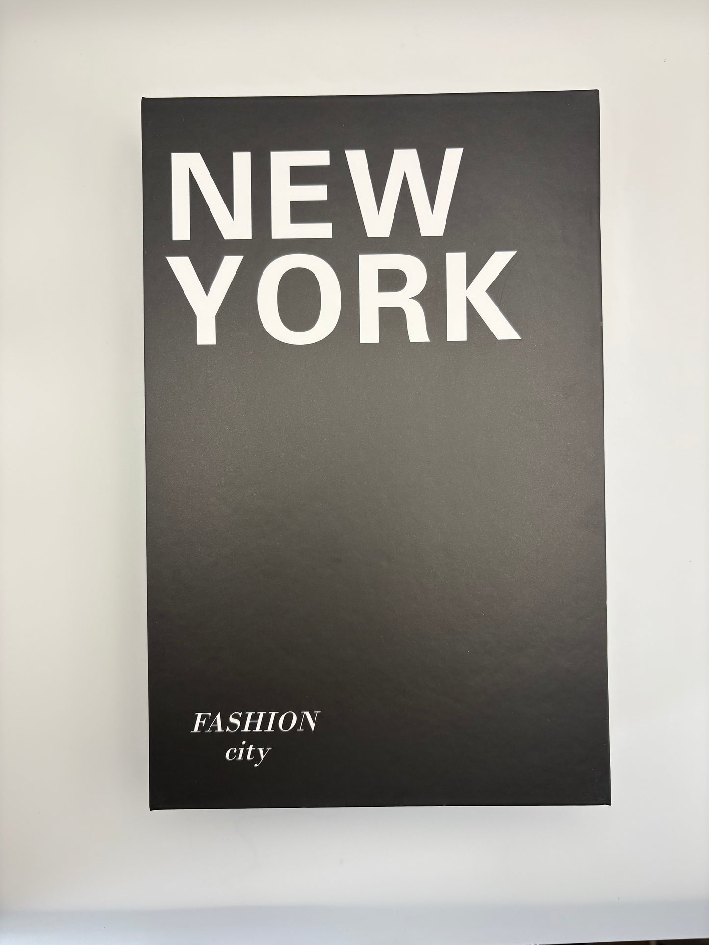 New York Decorative - Display Black Lookbook Box